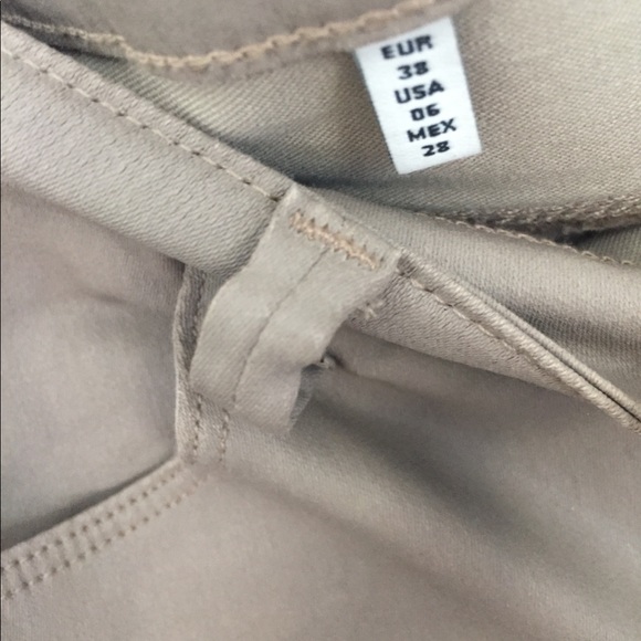 Zara Slim Fit Tan Pants - Picture 4 of 4